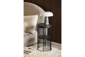 Saklani Sängbord 35 cm - Svart - Möbler - Sovrum - Sängbord