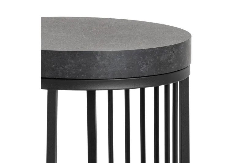 Saklani Sängbord 35 cm - Svart - Möbler - Sovrum - Sängbord