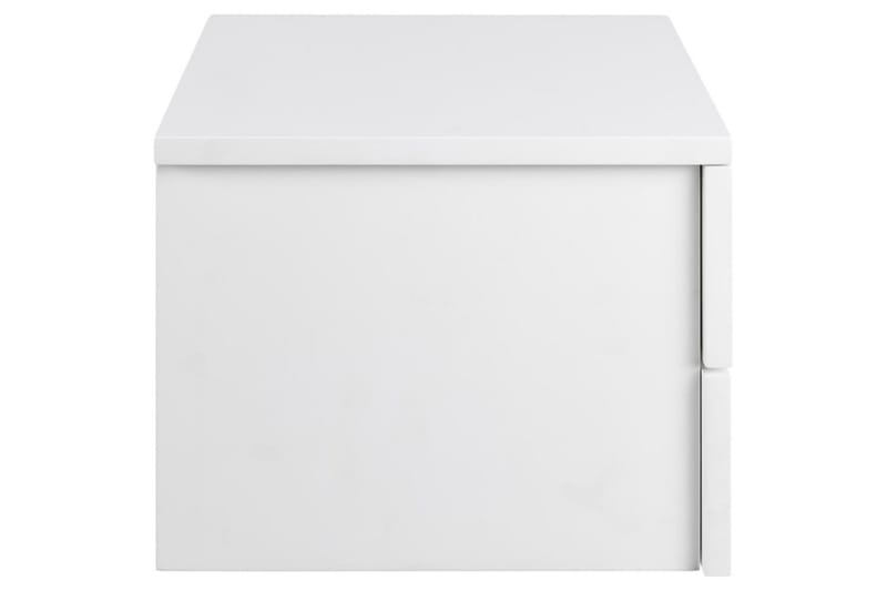 Salmani Sängbord 32 cm - Vit - Möbler - Sovrum - Sängbord