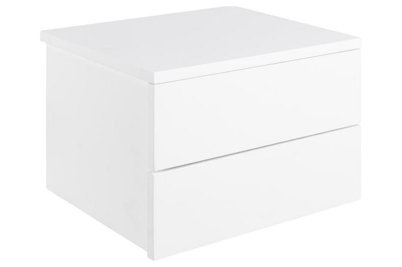 Salmani Sängbord 32 cm - Vit - Möbler - Sovrum - Sängbord