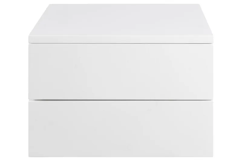 Salmani Sängbord 32 cm - Vit - Möbler - Sovrum - Sängbord