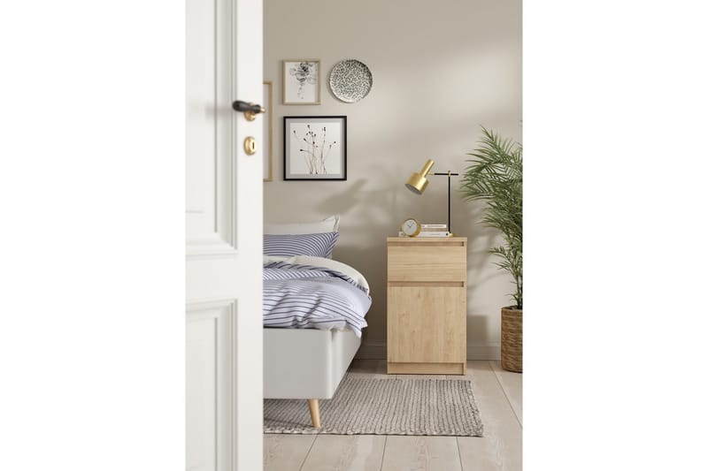 Salomns Sängbord 40 cm - Brun - Möbler - Sovrum - Sängbord
