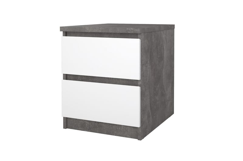 Salomns Sängbord 40 cm - Natur/Vit - Möbler - Sovrum - Sängbord
