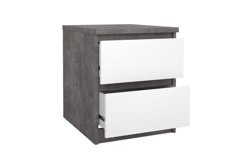 Salomns Sängbord 40 cm - Natur/Vit - Möbler - Sovrum - Sängbord
