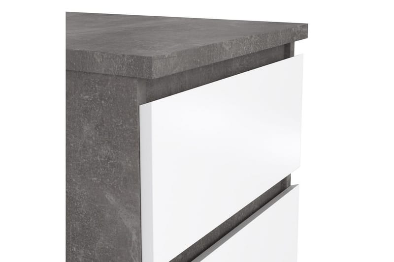 Salomns Sängbord 40 cm - Natur/Vit - Möbler - Sovrum - Sängbord