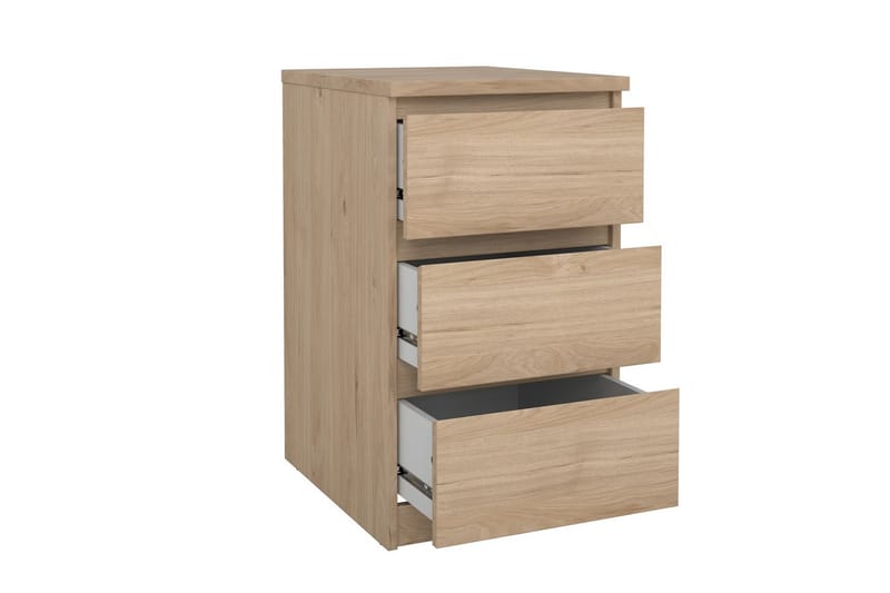 Salomns Sängbord 40 cm - Rödfärgat trä - Möbler - Sovrum - Sängbord