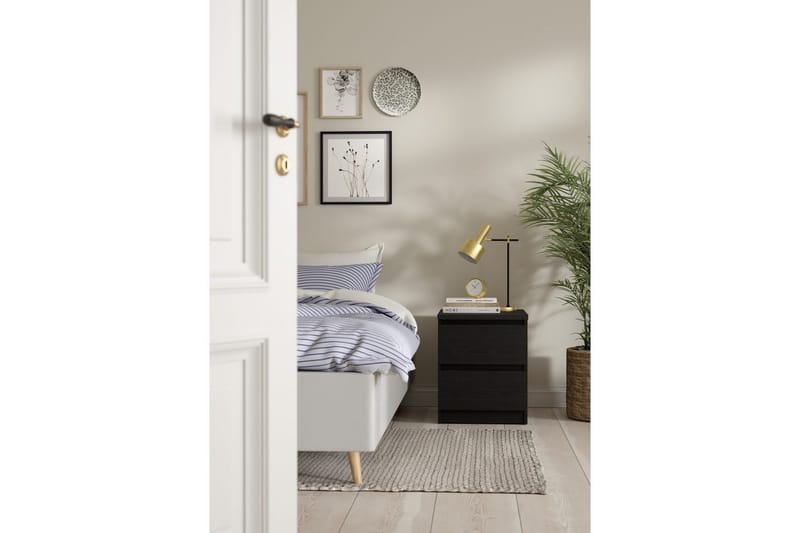 Salomns Sängbord 40 cm - Svart - Möbler - Sovrum - Sängbord