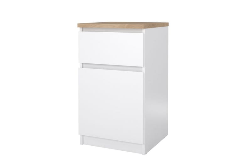 Salomns Sängbord 40 cm - Vit - Möbler - Sovrum - Sängbord