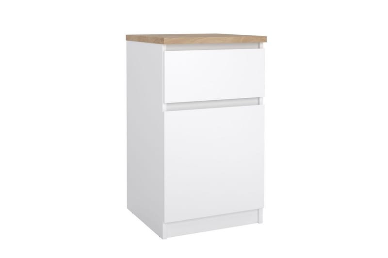 Salomns Sängbord 40 cm - Vit - Möbler - Sovrum - Sängbord