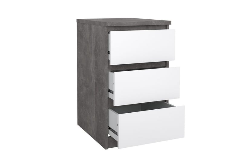 Salomns Sängbord 40 cm - Vit - Möbler - Sovrum - Sängbord