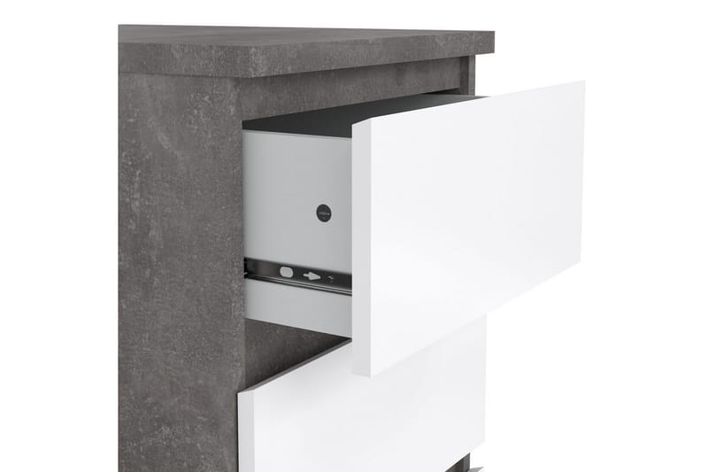 Salomns Sängbord 40 cm - Vit - Möbler - Sovrum - Sängbord