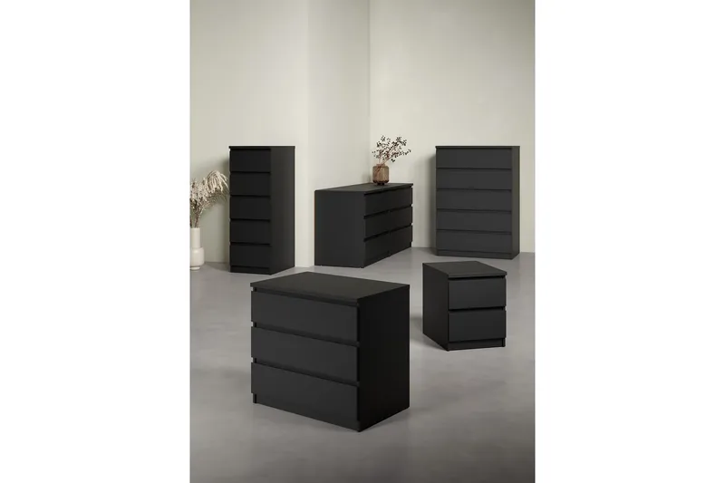 Salomns Sängbord 40,4 cm - Grå - Möbler - Sovrum - Sängbord