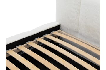 Salvenor Sängram med Förvaring 90x200 cm - Beige - Möbler - Sovrum - Sängram & sängstomme