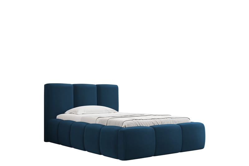 Salvenor Sängram med Förvaring 90x200 cm - Blå - Möbler - Sovrum - Sängram & sängstomme