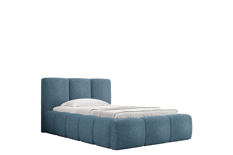 Salvenor Sängram med Förvaring 90x200 cm - Blå - Möbler - Sovrum - Sängram & sängstomme
