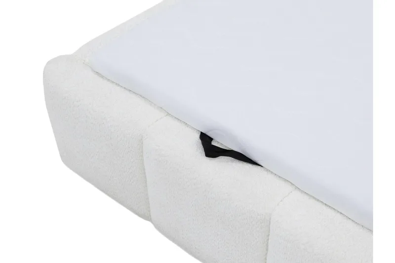 Salvenor Sängram med Förvaring 90x200 cm - Grå - Möbler - Sovrum - Sängram & sängstomme