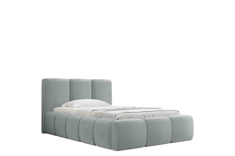 Salvenor Sängram med Förvaring 90x200 cm, Grå