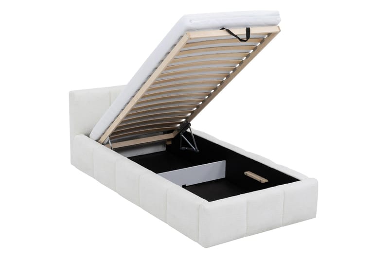 Salvenor Sängram med Förvaring 90x200 cm - Grön - Möbler - Sovrum - Sängram & sängstomme