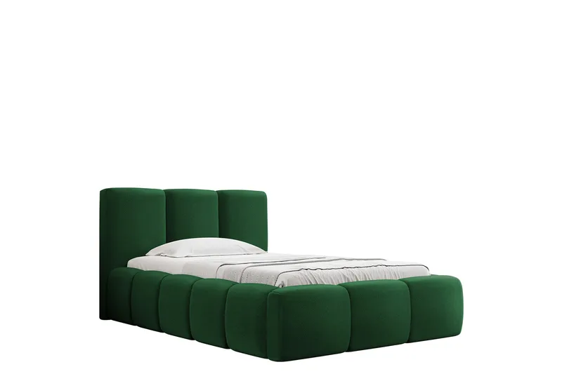 Salvenor Sängram med Förvaring 90x200 cm - Grön - Möbler - Sovrum - Sängram & sängstomme