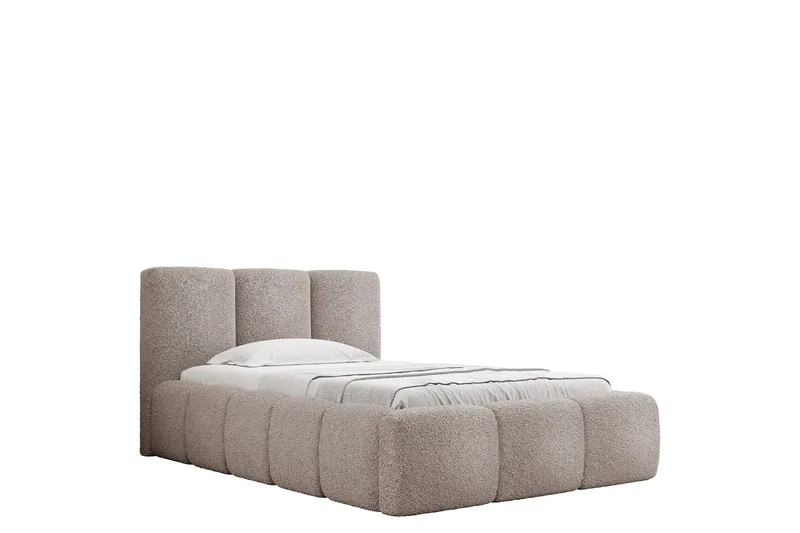 Salvenor Sängram med Förvaring 90x200 cm - Rosa - Möbler - Sovrum - Sängram & sängstomme