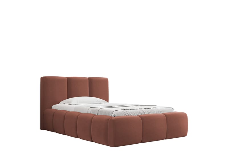 Salvenor Sängram med Förvaring 90x200 cm - Rosa - Möbler - Sovrum - Sängram & sängstomme