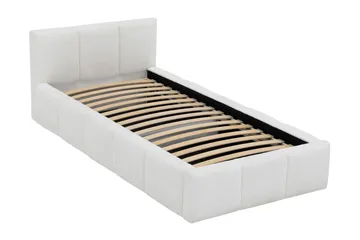Salvenor Sängram med Förvaring 90x200 cm - Vit - Möbler - Sovrum - Sängram & sängstomme