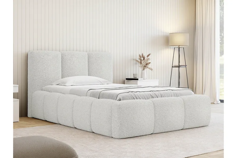 Salvenor Sängram med Förvaring 90x200 cm - Vit - Möbler - Sovrum - Sängram & sängstomme