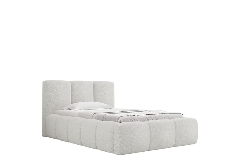 Salvenor Sängram med Förvaring 90x200 cm - Vit - Möbler - Sovrum - Sängram & sängstomme