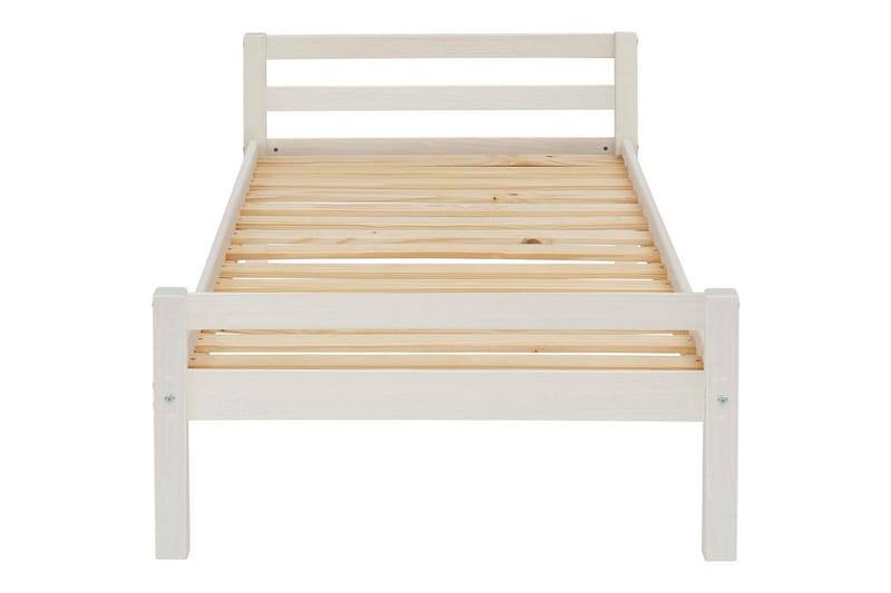 Säng Alpi 90x200 cm Vit - Vit - Möbler - Sovrum - Sängram & sängstomme