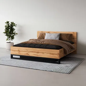 Säng Halle S med ram på gaslyft och förvaringsbox - 180 cm - Möbler - Sovrum - Sängram & sängstomme