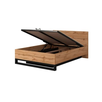 Säng Halle S med ram på gaslyft och förvaringsbox - 140 cm - Möbler - Sovrum - Sängram & sängstomme