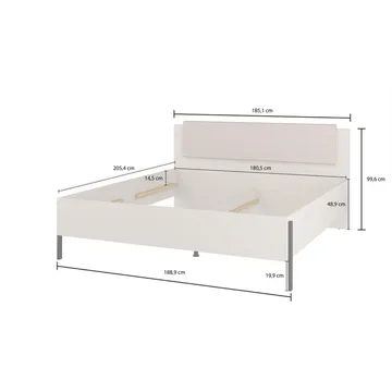Säng Jukon S - 180 cm - Möbler - Sovrum - Sängram & sängstomme