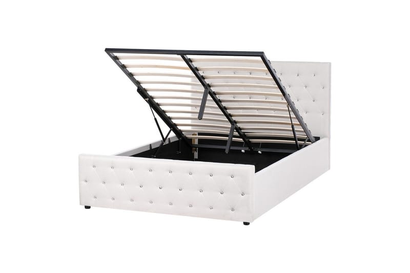 Säng med förvaring Amiens, Beige, 140x200 cm