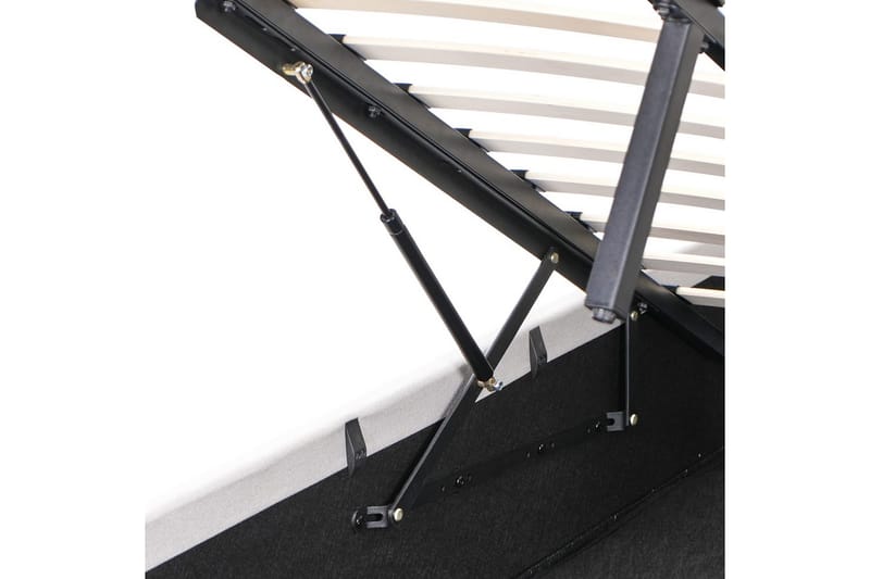 Säng med förvaring Amiens - Beige, 180x200 cm - Möbler - Sovrum - Sängram & sängstomme