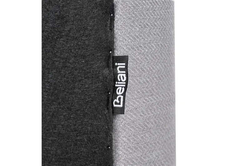 Säng med förvaring Amiens - Grå, 140x200 cm - Möbler - Sovrum - Sängram & sängstomme