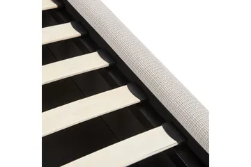 Säng med förvaring Bajonna - Beige, 160x200 cm - Möbler - Sovrum - Sängram & sängstomme