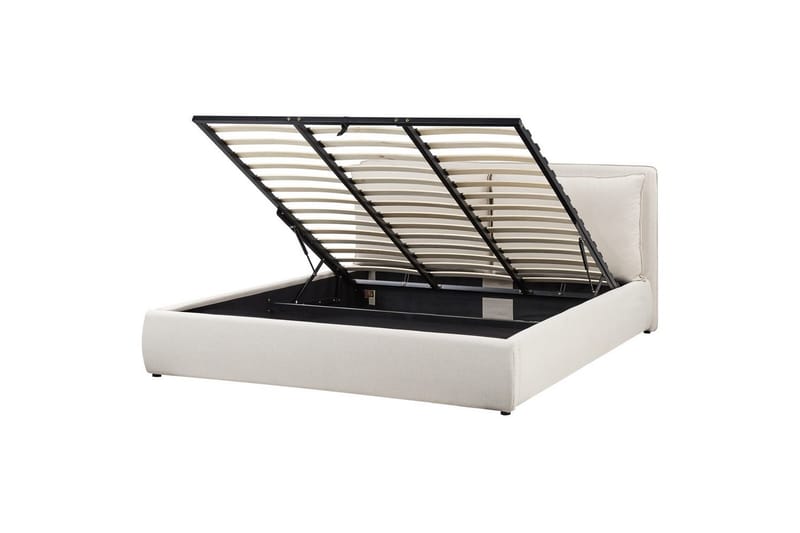 Säng med förvaring Bajonna, Beige, 180x200 cm