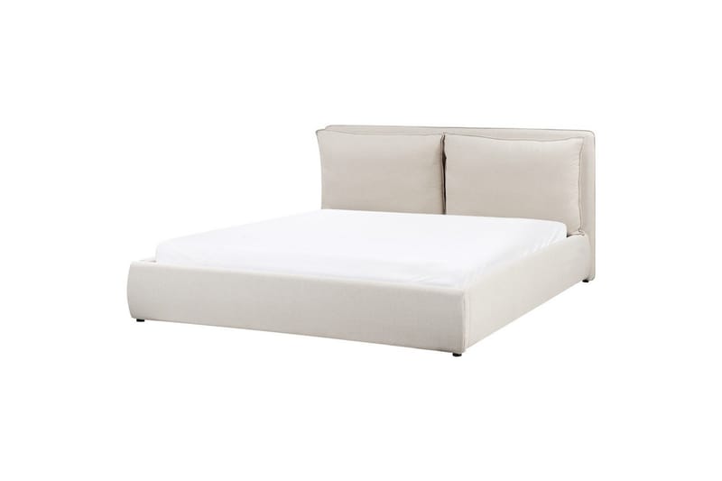 Säng med förvaring Bajonna - Beige, 180x200 cm - Möbler - Sovrum - Sängram & sängstomme