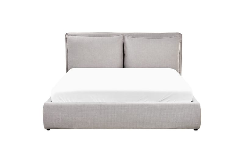 Säng med förvaring Bajonna - Grå, 160x200 cm - Möbler - Sovrum - Sängram & sängstomme