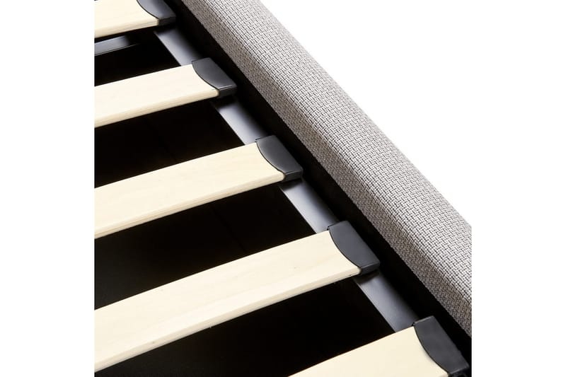 Säng med förvaring Bajonna - Grå, 160x200 cm - Möbler - Sovrum - Sängram & sängstomme