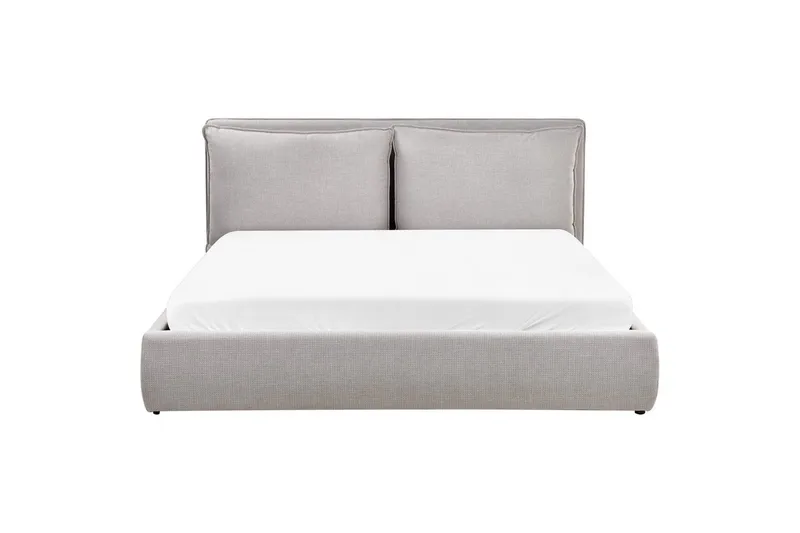 Säng med förvaring Bajonna - Grå, 180x200 cm - Möbler - Sovrum - Sängram & sängstomme