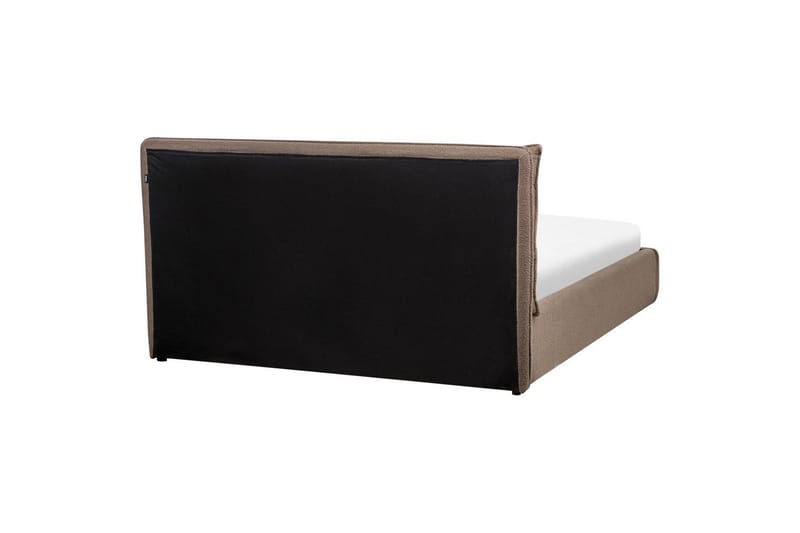 Säng med förvaring Bajonna - Taupe, 160x200 cm - Möbler - Sovrum - Sängram & sängstomme