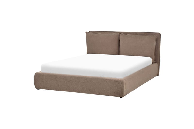 Säng med förvaring Bajonna - Taupe, 160x200 cm - Möbler - Sovrum - Sängram & sängstomme