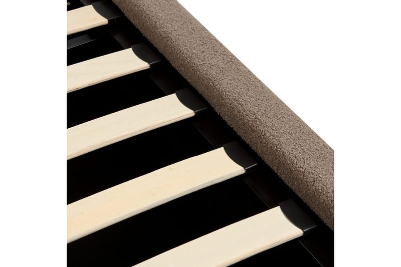 Säng med förvaring Bajonna - Taupe, 160x200 cm - Möbler - Sovrum - Sängram & sängstomme