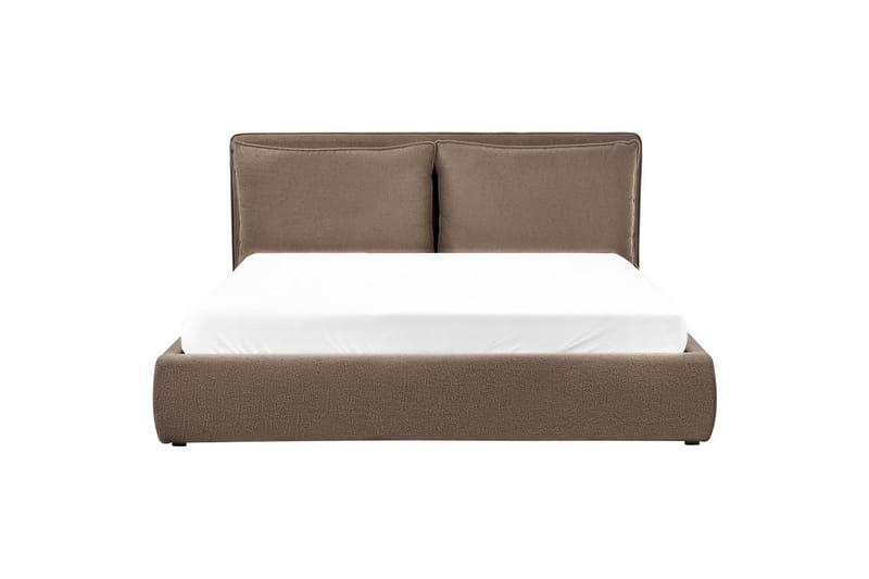 Säng med förvaring Bajonna - Taupe, 180x200 cm - Möbler - Sovrum - Sängram & sängstomme