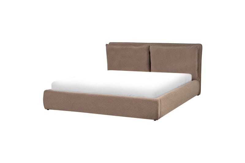 Säng med förvaring Bajonna - Taupe, 180x200 cm - Möbler - Sovrum - Sängram & sängstomme