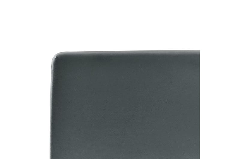Säng med förvaring Bousse - Mörkgrå/Sammet, 160x200 cm - Möbler - Sovrum - Sängram & sängstomme