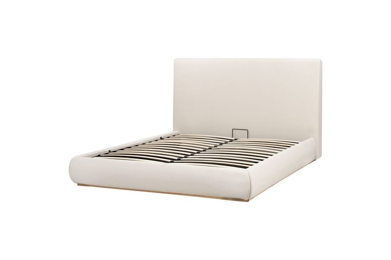 Säng med förvaring Campagne - Beige, 160x200 cm - Möbler - Sovrum - Sängram & sängstomme