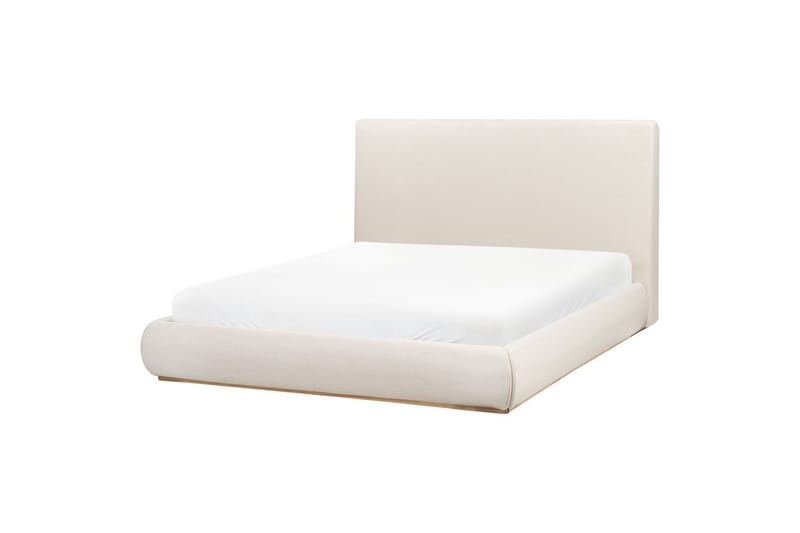 Säng med förvaring Campagne - Beige, 160x200 cm - Möbler - Sovrum - Sängram & sängstomme