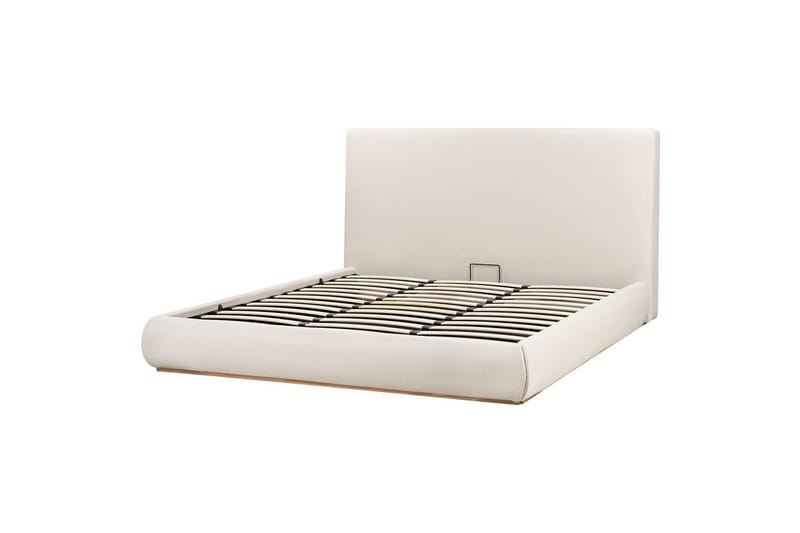 Säng med förvaring Campagne - Beige, 180x200 cm - Möbler - Sovrum - Sängram & sängstomme